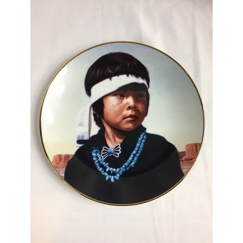 1995 "Wise One" - Proud Innocence Plate Collection by Jay Schmidt